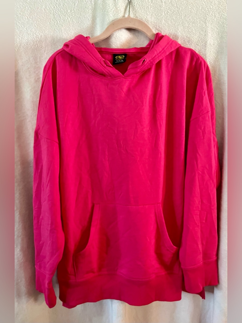 Woman’s Bright Pink Pullover Hoodie